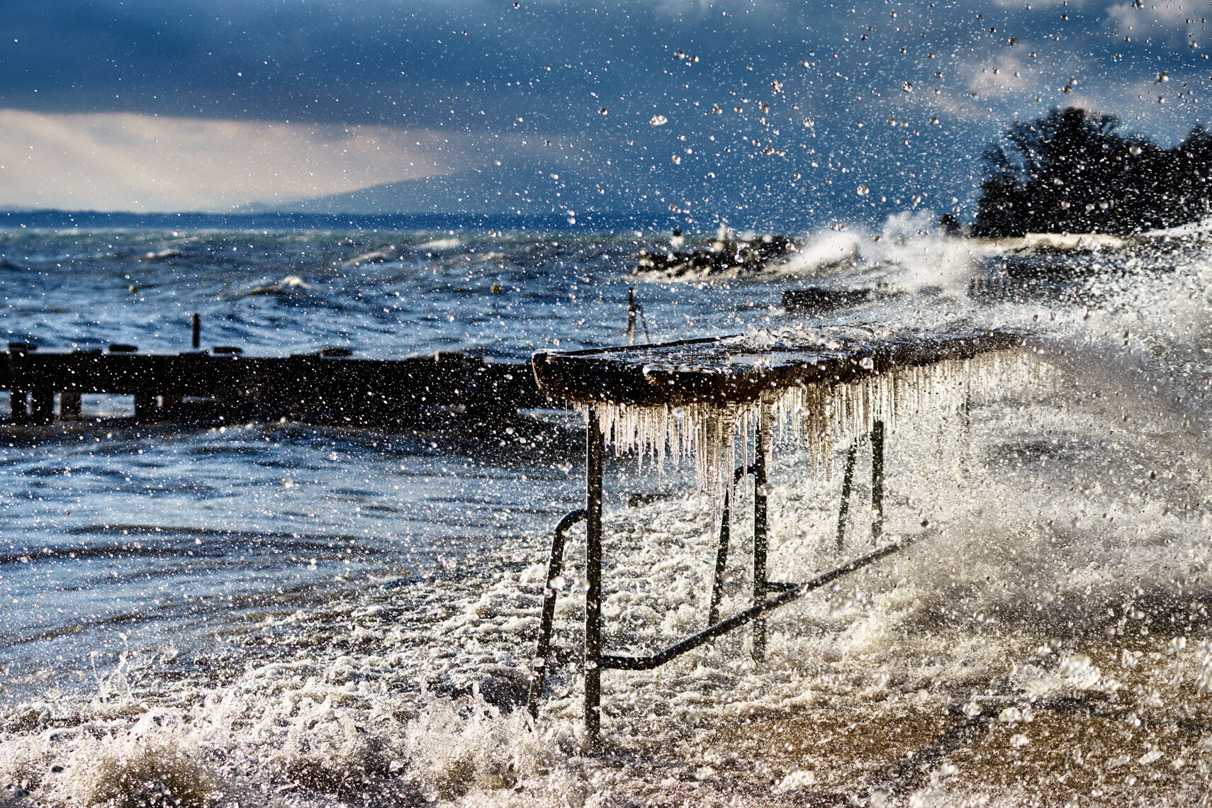 Ice cold | ice storm in nyon plage