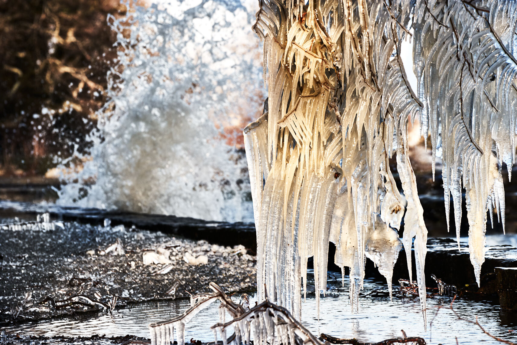 ice cold weather brings ice to geneva