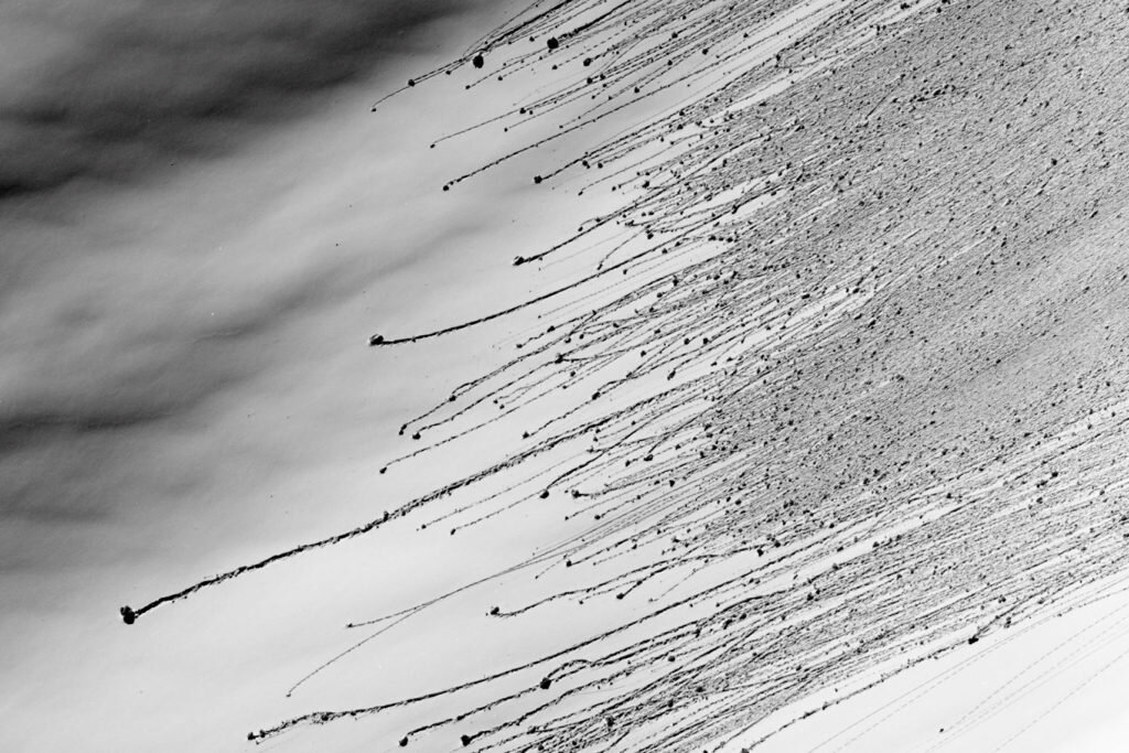 snow roller balls accumulate in andorra